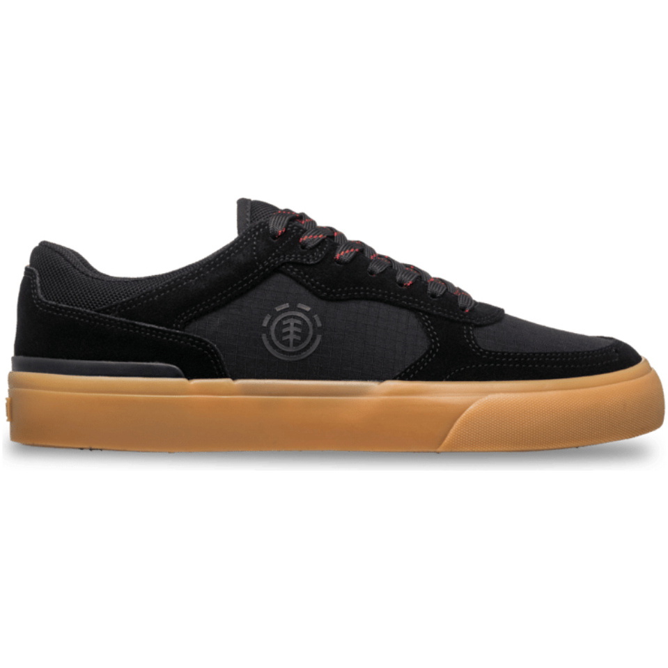 2026 Element Mens Heatley 2.0 Shoes ELYS300016 - Black Gum Red